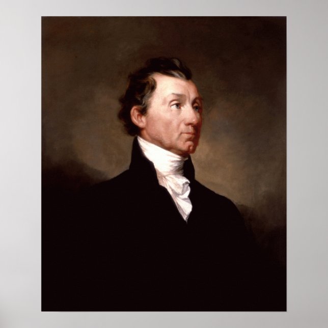 Präsident James Monroe Portrait Poster (Vorne)