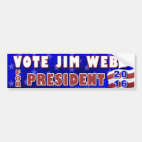 Präsident Jim-Webb Wahl 2016 Demokrat