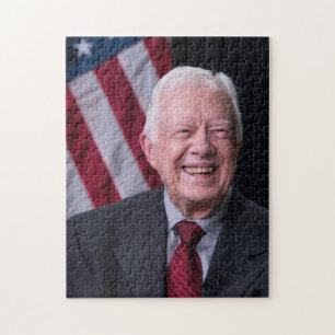 Präsident Jimmy Carter Smiling Puzzle