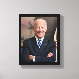 Präsident Joe Biden Ehemaliger Vizepräsident Offiz Leinwanddruck