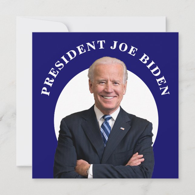 Präsident Joe Biden Portrait (Vorderseite)