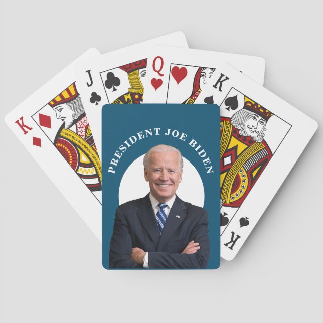 Präsident Joe Biden Spielkarten (Rückseite)