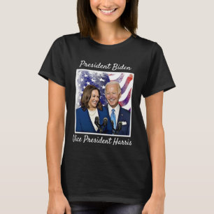 Präsident Joe Biden und Vizepräsident Kamala Harri T-Shirt