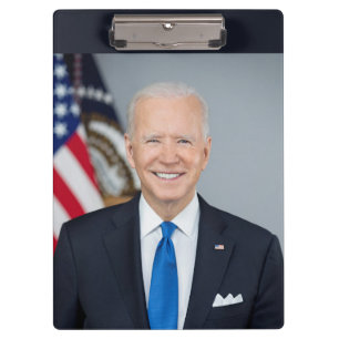 Präsident Joe Biden White House Portrait Clipboa Klemmbrett