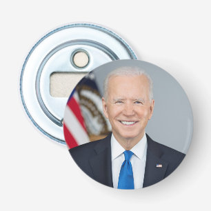 Präsident Joe Biden White House Portrait Flaschenöffner