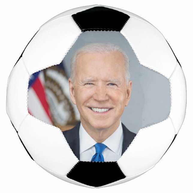 Präsident Joe Biden White House Portrait Fußball (Vorderseite)