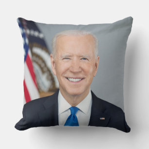 Präsident Joe Biden White House Portrait Kissen