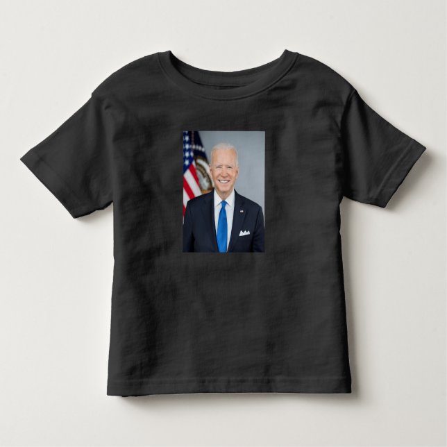Präsident Joe Biden White House Portrait Kleinkind T-shirt (Vorderseite)