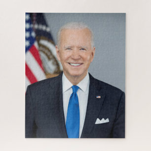 Präsident Joe Biden White House Portrait Puzzle