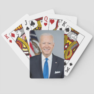 Präsident Joe Biden White House Portrait Spielkarten