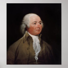 Präsident John Adams Poster