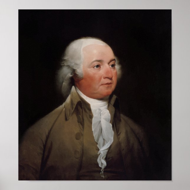 Präsident John Adams Poster (Vorne)