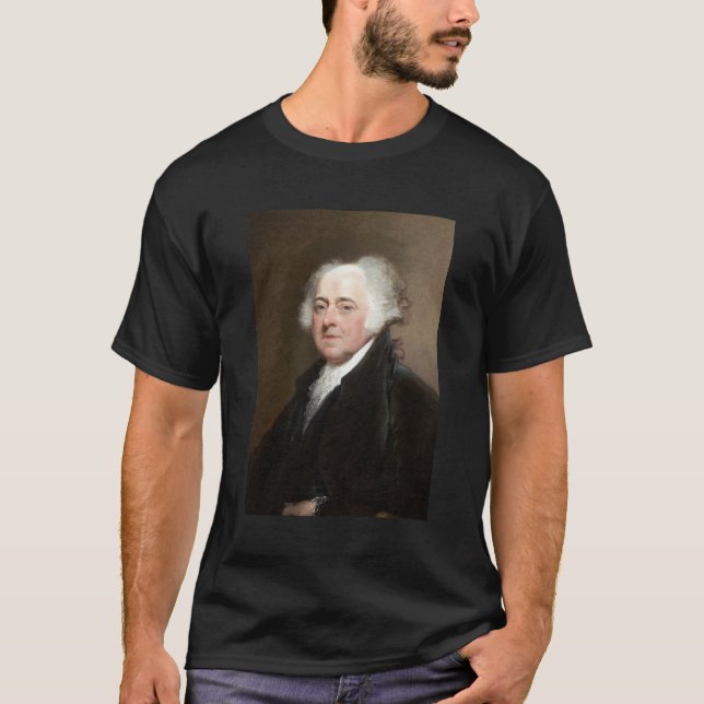 Präsident John Adams T-Shirt (Vorderseite)