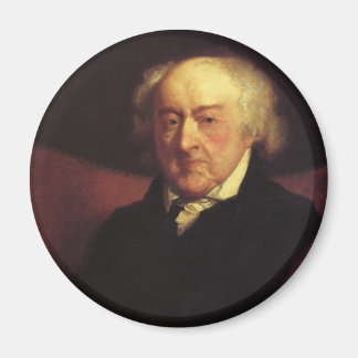 Präsident John Admas Magnet