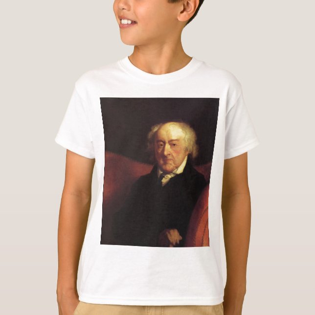 Präsident John Admas T-Shirt (Vorderseite)