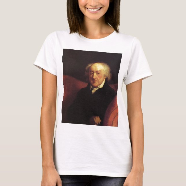 Präsident John Admas T-Shirt (Vorderseite)