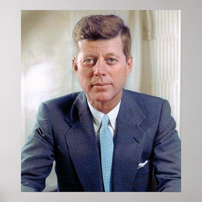 Präsident John Fitzgerald Kennedy Poster (Vorne)