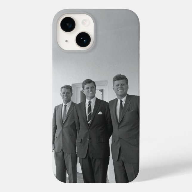 Präsident John Kennedy & Brothers American Camelot Case-Mate iPhone Hülle (Rückseite)