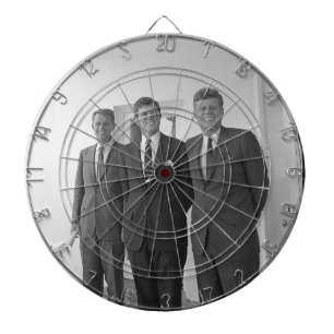 Präsident John Kennedy & Brothers American Camelot Dartscheibe