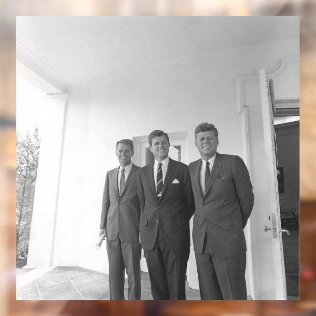 Präsident John Kennedy & Brothers American Camelot Fensteraufkleber (Blatt 2)