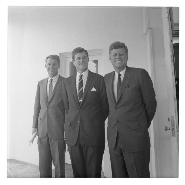 Präsident John Kennedy & Brothers American Camelot Fliese (Vorderseite)
