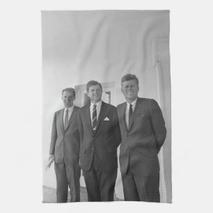 Präsident John Kennedy & Brothers American Camelot Geschirrtuch