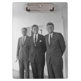 Präsident John Kennedy & Brothers American Camelot Klemmbrett