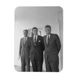 Präsident John Kennedy & Brothers American Camelot Magnet