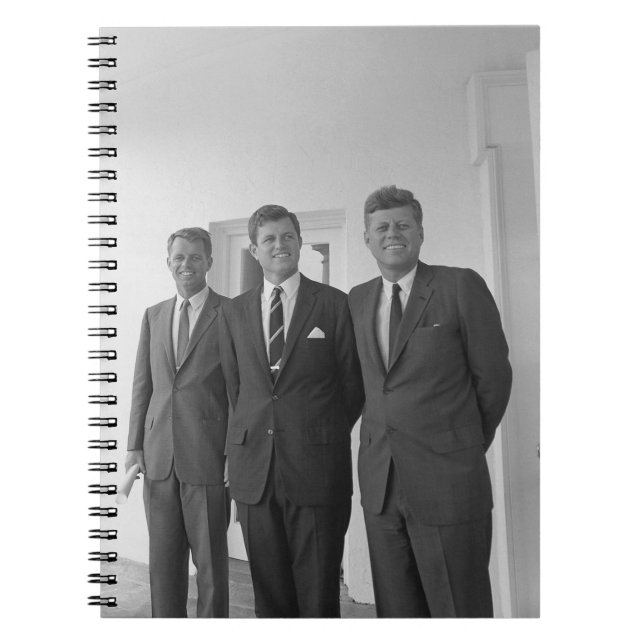 Präsident John Kennedy & Brothers American Camelot Notizblock (Vorderseite)