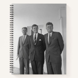 Präsident John Kennedy & Brothers American Camelot Notizbuch