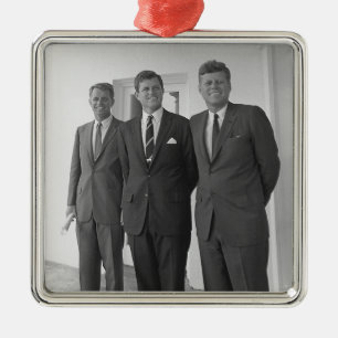 Präsident John Kennedy & Brothers American Camelot Ornament Aus Metall