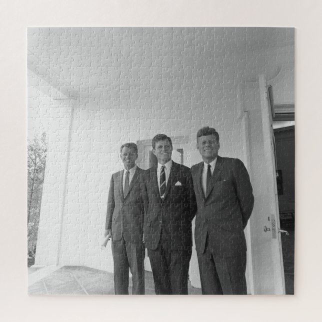 Präsident John Kennedy & Brothers American Camelot Puzzle (Vertikal)