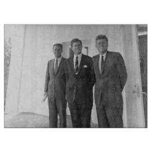 Präsident John Kennedy & Brothers American Camelot Schneidebrett