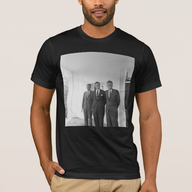Präsident John Kennedy & Brothers American Camelot T-Shirt (Vorderseite)