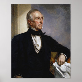 Präsident John Tyler Portrait Poster