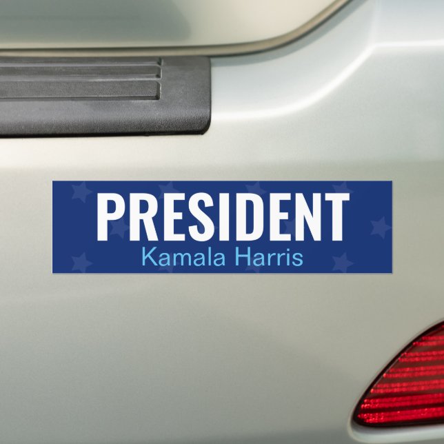 Präsident Kamala Harris 2024 Autoaufkleber (Auf Auto)