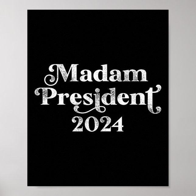 Präsident Kamala Harris 2024 Poster (Vorne)