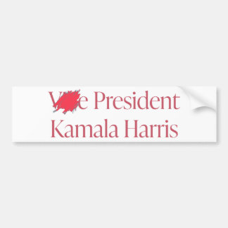 Präsident Kamala Harris Autoaufkleber