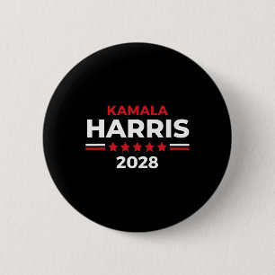 Präsident Kamala Harris für den Präsidenten 2028 Button