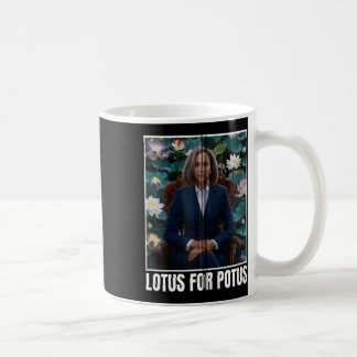 Präsident Kamala Harris Portrait Lotus für Potus Z Kaffeetasse