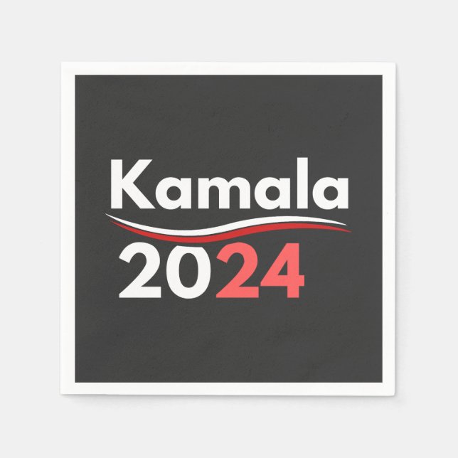 Präsident kamala harris, Präsident Harris Serviette (Vorderseite)