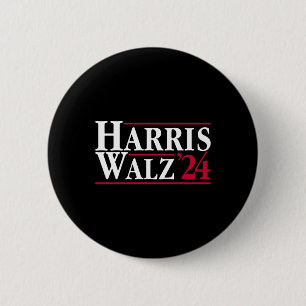 Präsident Kamala Harris Tim Walz Vp Brat Cat Ladie Button