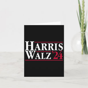 Präsident Kamala Harris Tim Walz Vp Brat Cat Ladie Karte