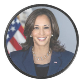 Präsident Kamala Harris USA 2024 Eishockey Puck