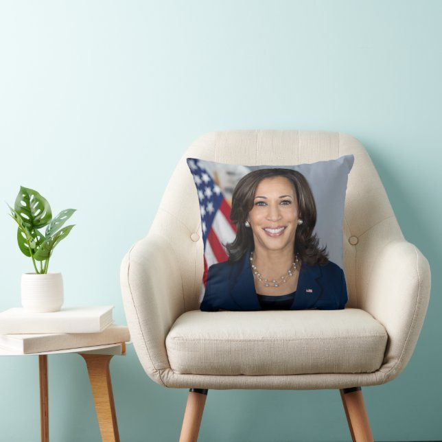 Präsident Kamala Harris USA 2024 Kissen (Stuhl )