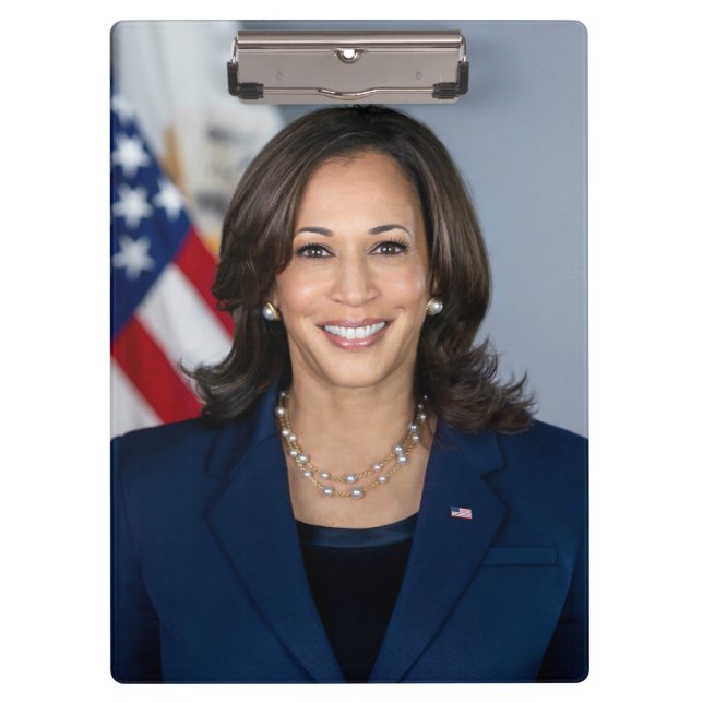 Präsident Kamala Harris USA 2024 Klemmbrett (Vorderseite)
