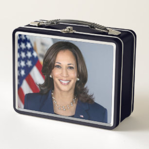 Präsident Kamala Harris USA 2024 Metall Brotdose