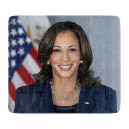Präsident Kamala Harris USA 2024 Schneidebrett