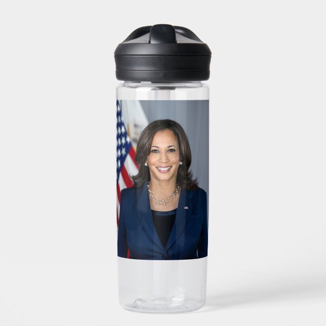 Präsident Kamala Harris USA 2024 Trinkflasche (Vorderseite)