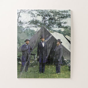 Präsident Lincoln Antietam Maryland Color Redux Puzzle